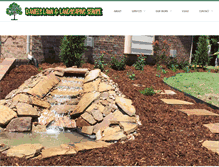 Tablet Screenshot of danielslawnandlandscapingservice.com